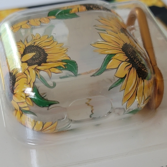 AirPods Earbuds Case by Simply Southern Collection Sunflowers - Picture 3 of 5